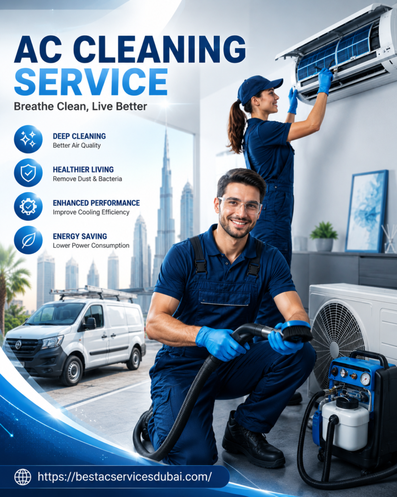 Professional AC cleaning services in Dubai for homes and businesses
